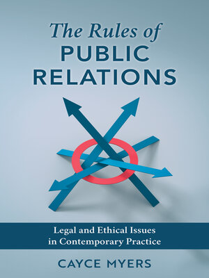 cover image of The Rules of Public Relations